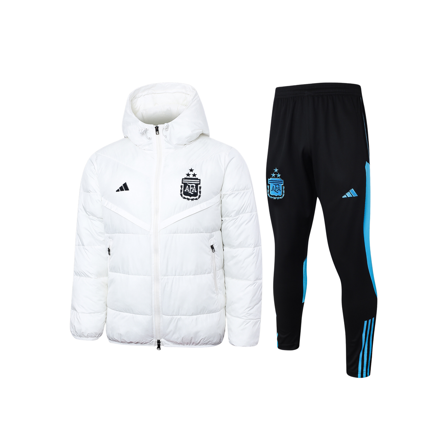 Doudoune ensemble argentine blanche