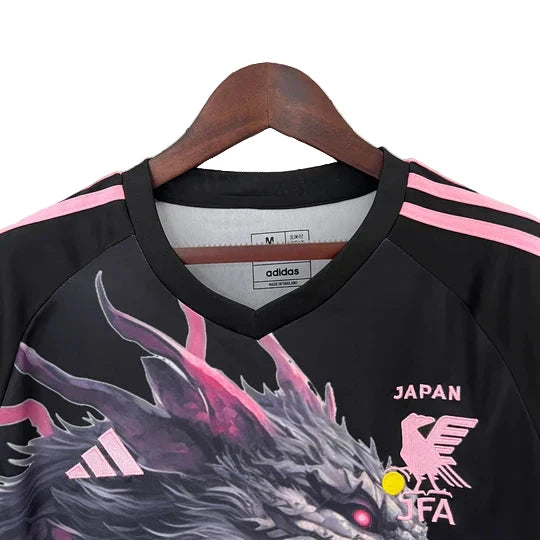 Maillot Japon saison 2023-2024 édition spéciale dragon noir et rose
