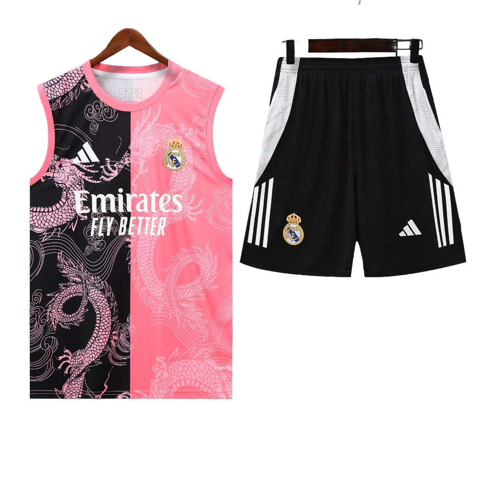 Ensemble Débardeur Real Madrid Concept Pink & Black 25/26