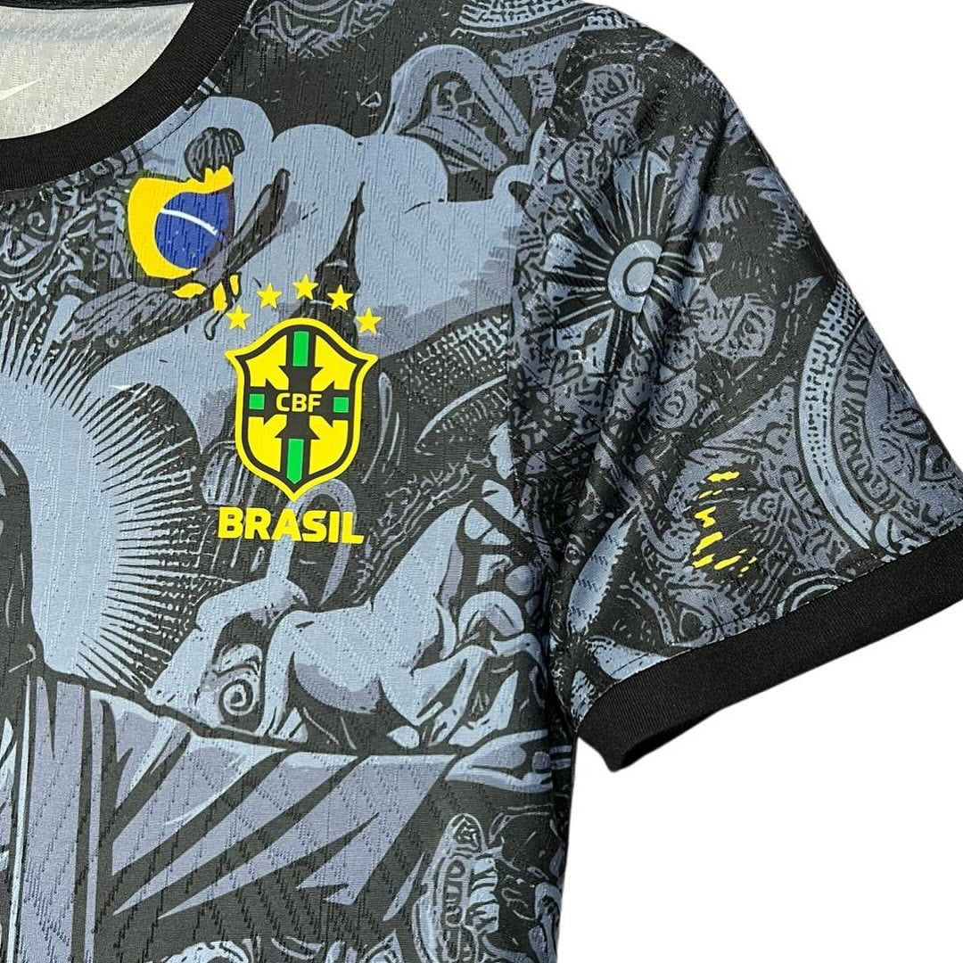 MAILLOT 24/25 BRÉSIL NOIR SPÉCIAL