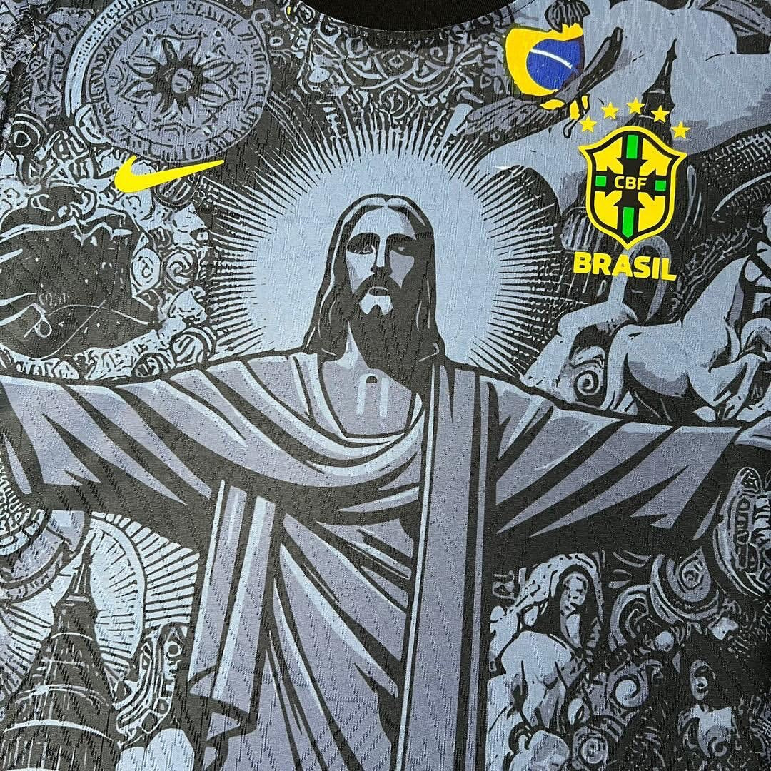 MAILLOT 24/25 BRÉSIL NOIR SPÉCIAL