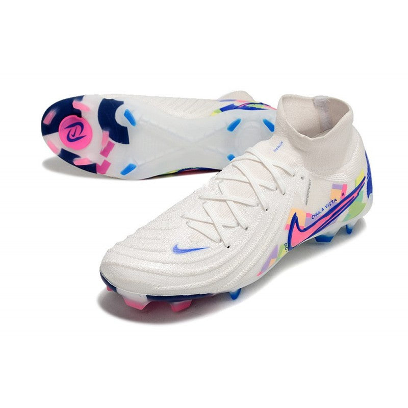 Nike PHANTOM Luna II Elite FG Blanc Bleu Rose