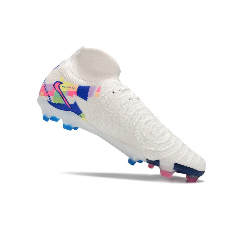Nike PHANTOM Luna II Elite FG Blanc Bleu Rose