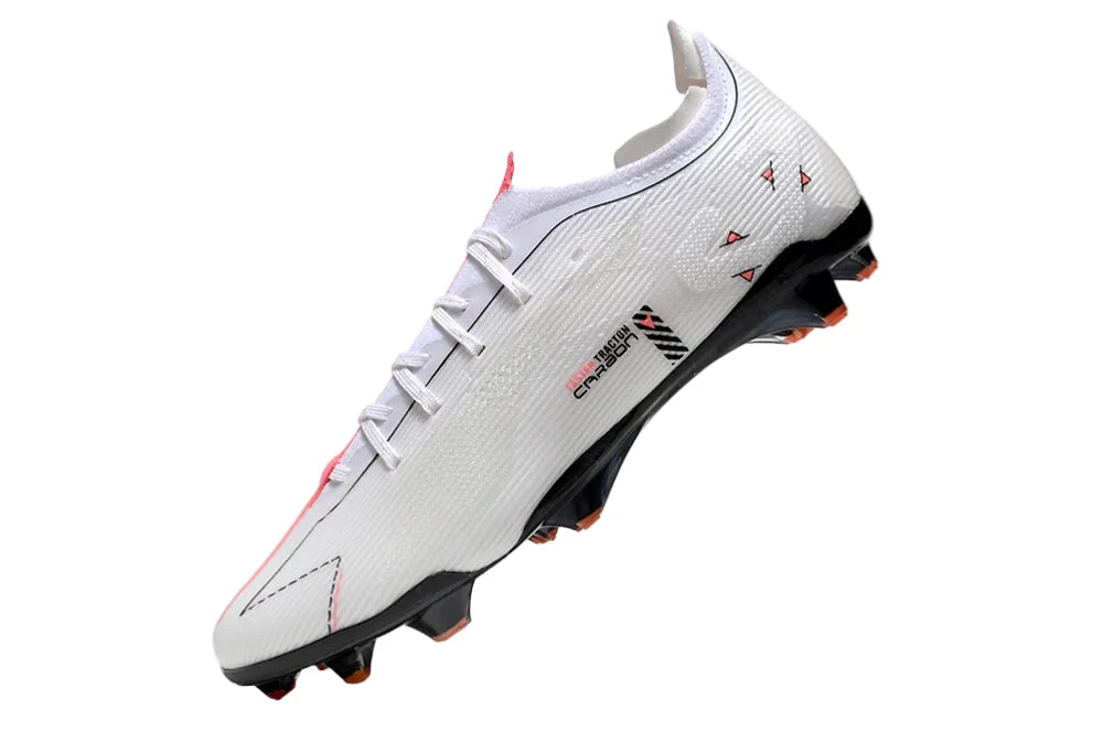 Puma Ultra 5 Ultimate FG Firm Ground Soccer Cleats - White/Black/Orange