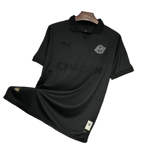 Maillot Olympique de Marseille foot 125 ans 2024 2025 OM noir