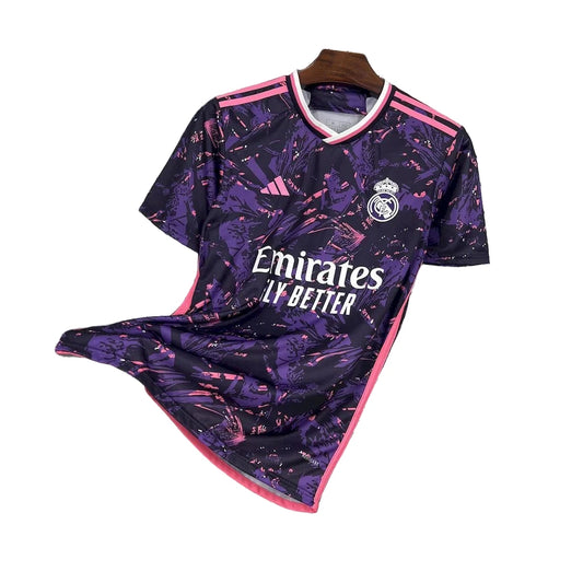 Maillot Real Madrid foot concept rose 2024 2025