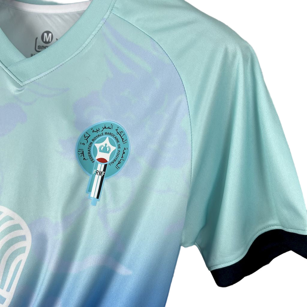 MAILLOT CONCEPT BLEU CIEL MAROC 2025