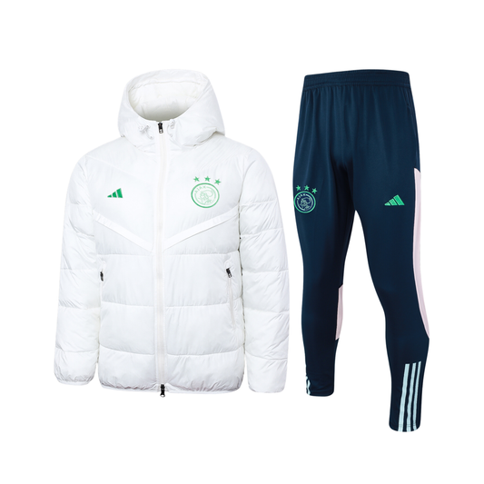 Doudoune ensemble Ajax blanche
