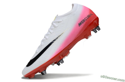 Nike Air Zoom Mercurial Vapor 16 Elite SG Soft Ground Soccer Cleats - White/Black/Red