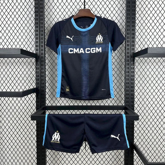 Kit Enfant Olympique de Marseille Extérieur 25/26