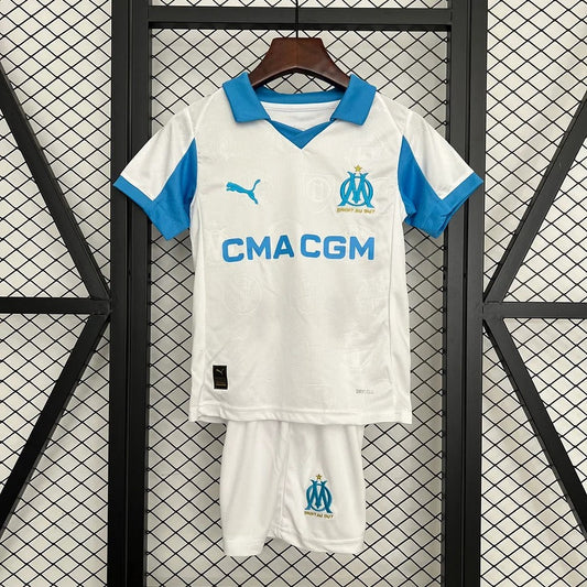 Kit Enfant Olympique de Marseille Domicile 25/26