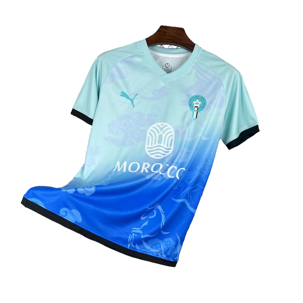 MAILLOT CONCEPT BLEU CIEL MAROC 2025